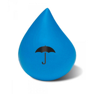 Promotional Stress Balls: Blue Water Drop Stress Balls
